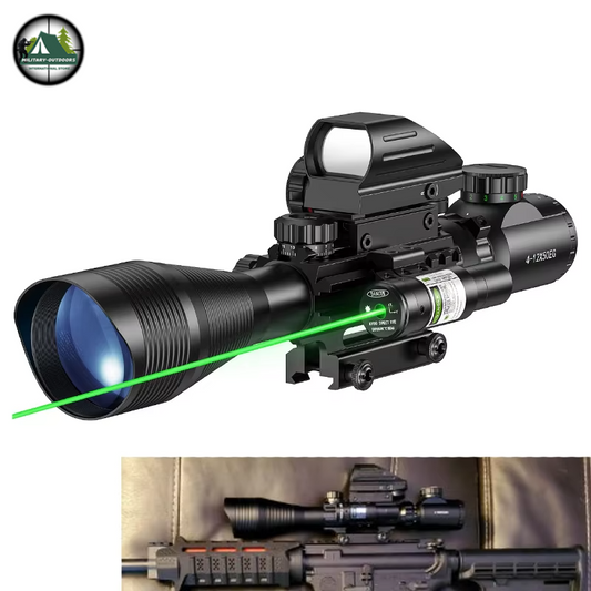 Combo Riflescope 4-12x50 with 20mm