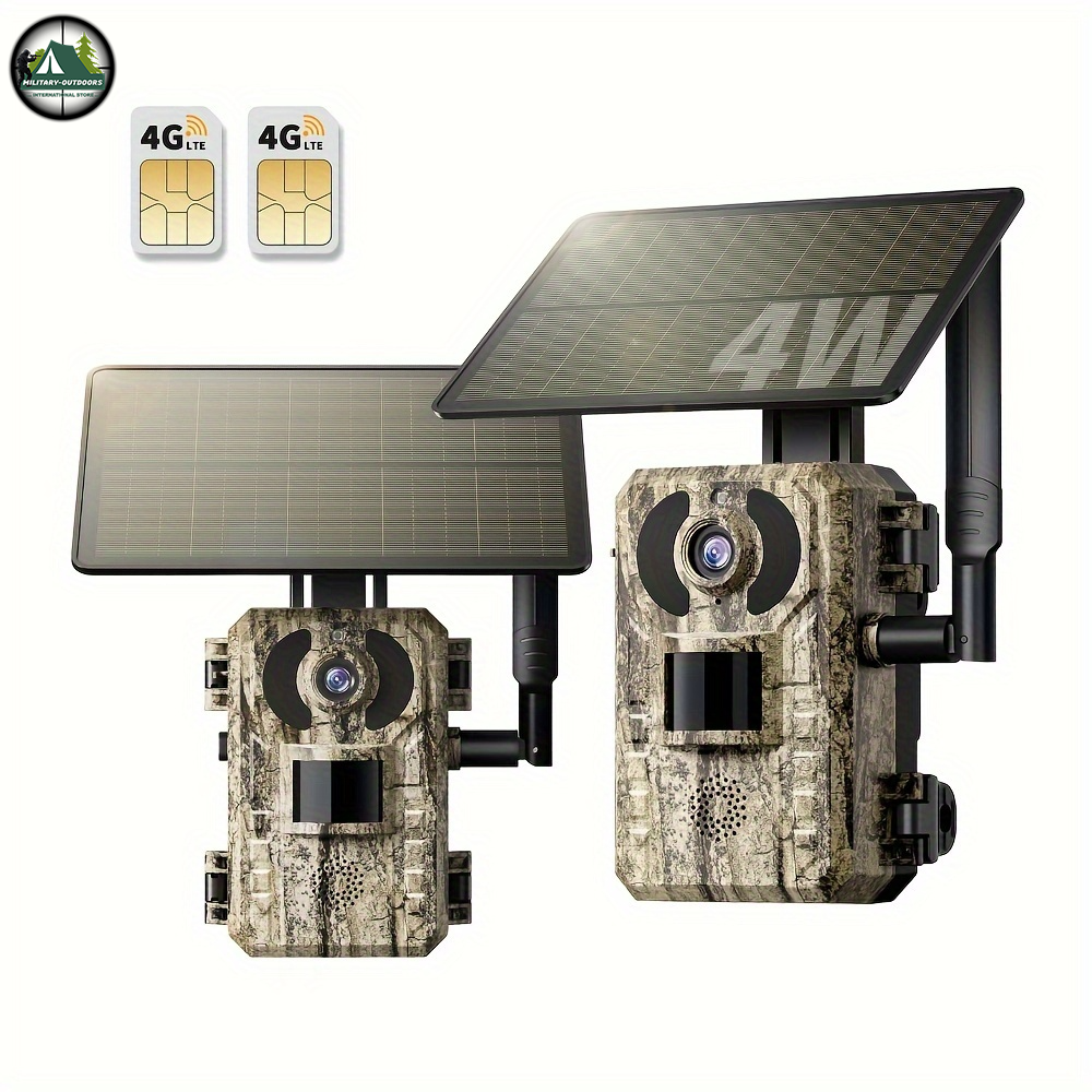 3G-4G LTE Cellular Trail Camera With Real-time Viewing