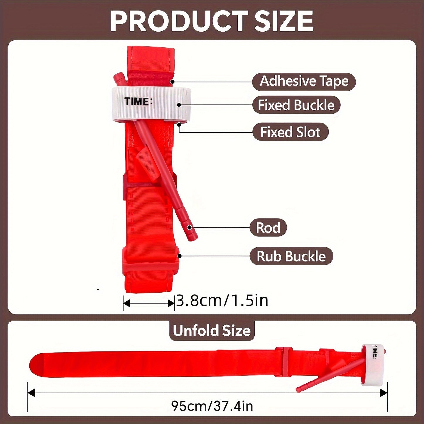 3pcs Emergency Medical Tourniquets