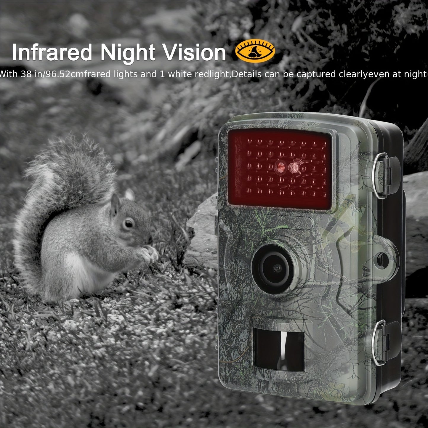 16MP 1080P Waterproof Trail Camera