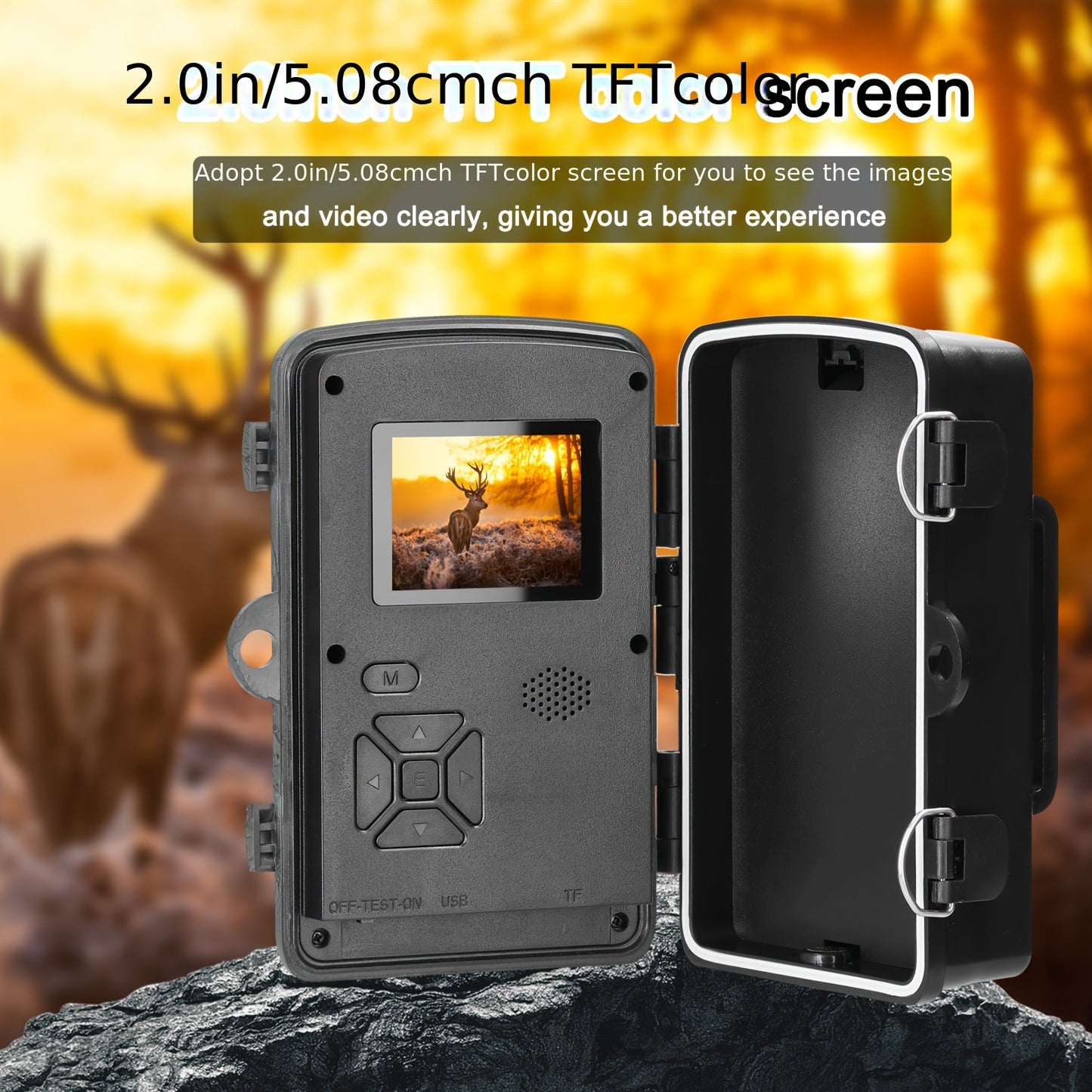 16MP 1080P Waterproof Trail Camera