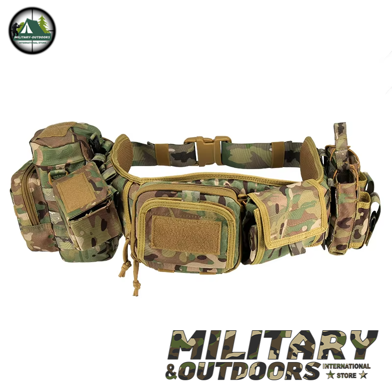 Camouflage Tactical Multi-Purpose Belt