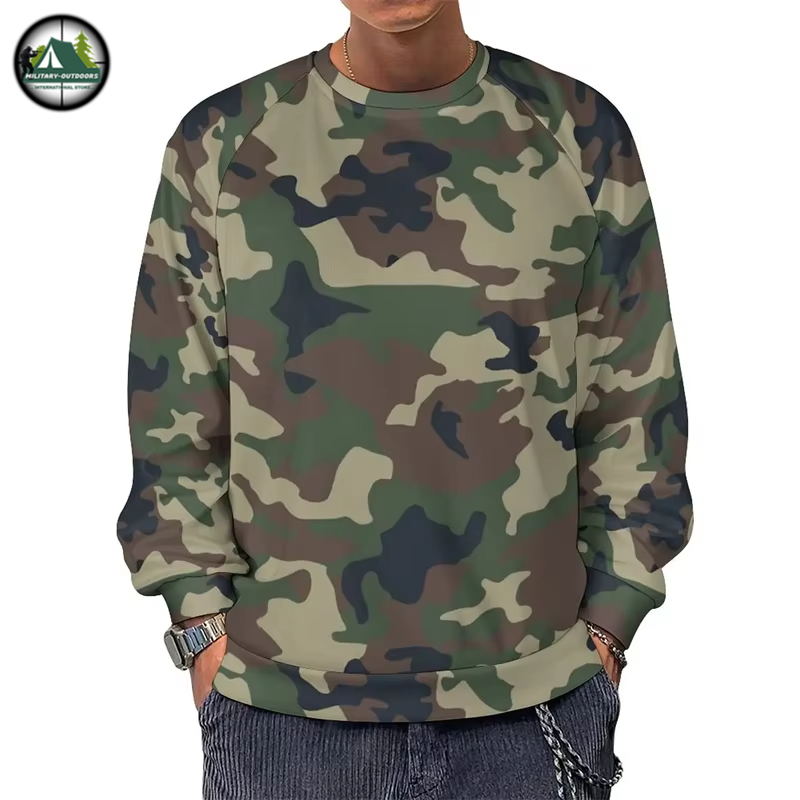 Military Camouflage Sweatshirts