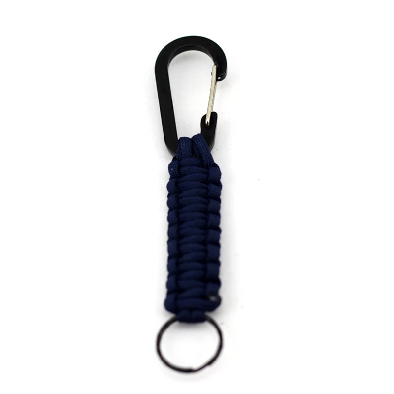 1PC Outdoor Survival Kit Parachute Cord Keychain