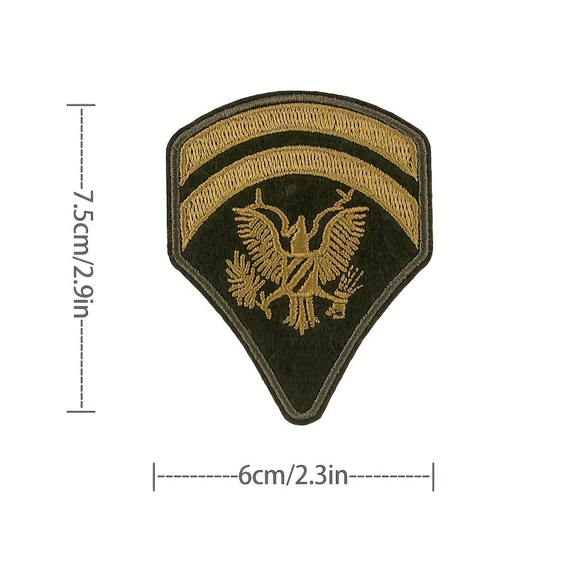 5pcs Tactical Military Patches for Clothing and Uniforms