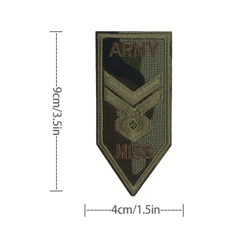 5pcs Tactical Military Patches for Clothing and Uniforms