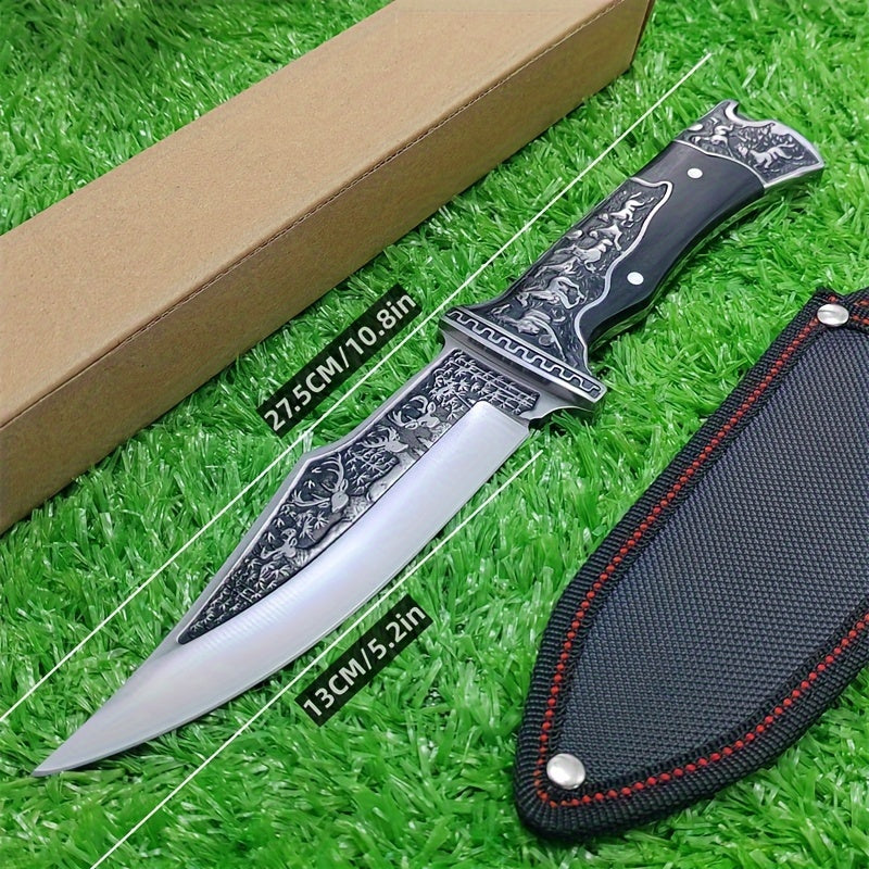 Hunting Stainless Steel Straight Knife