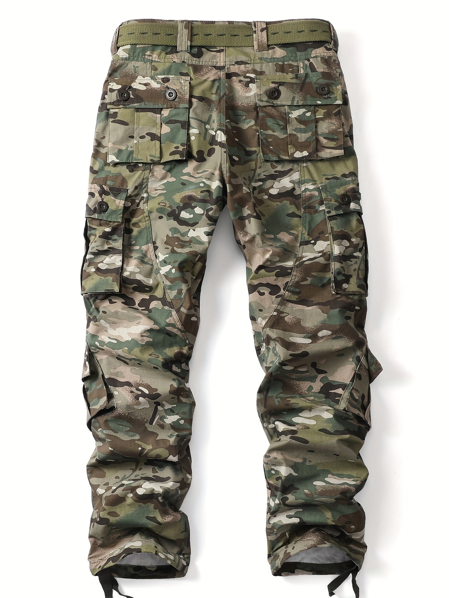 Camo Multi Flap Pockets Men's Pants