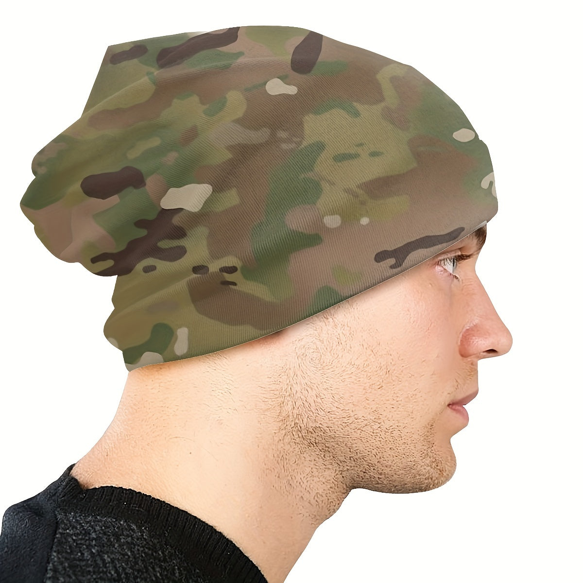 1pc Camouflage Army Thin Bonnet Hat