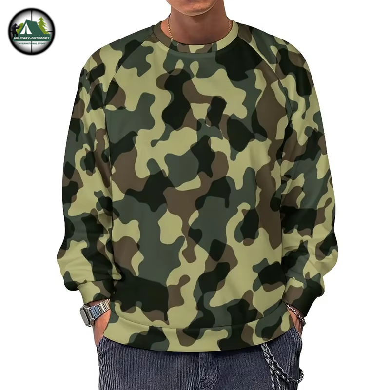 4Military Camouflage Sweatshirts