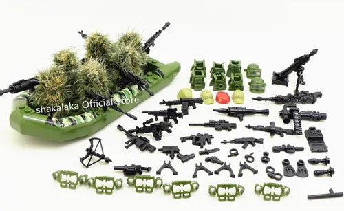 6pcs Army Special Forces Soldier Figure Toys