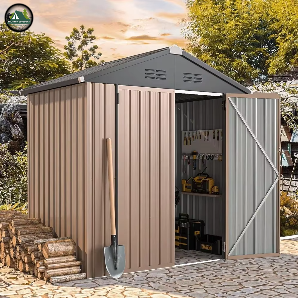 6x4 Ft Outdoor Storage Shed