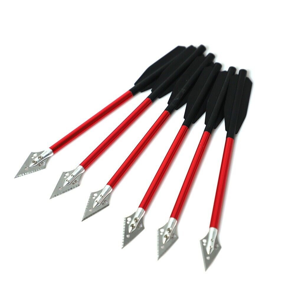 6.5" Aluminium Mini Archery 6.0mm Arrows