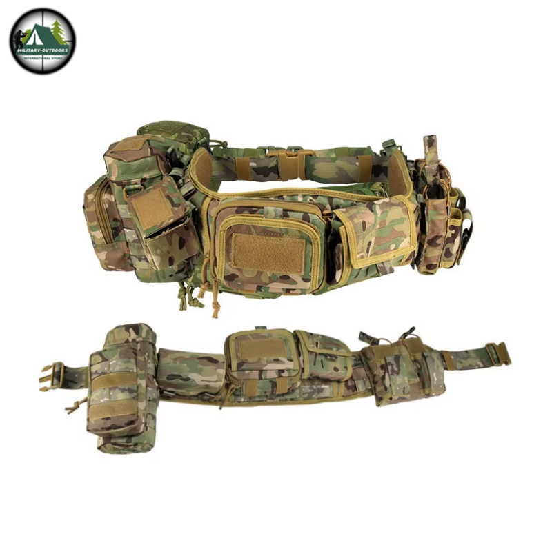 Camouflage Tactical Multi-Purpose Belt