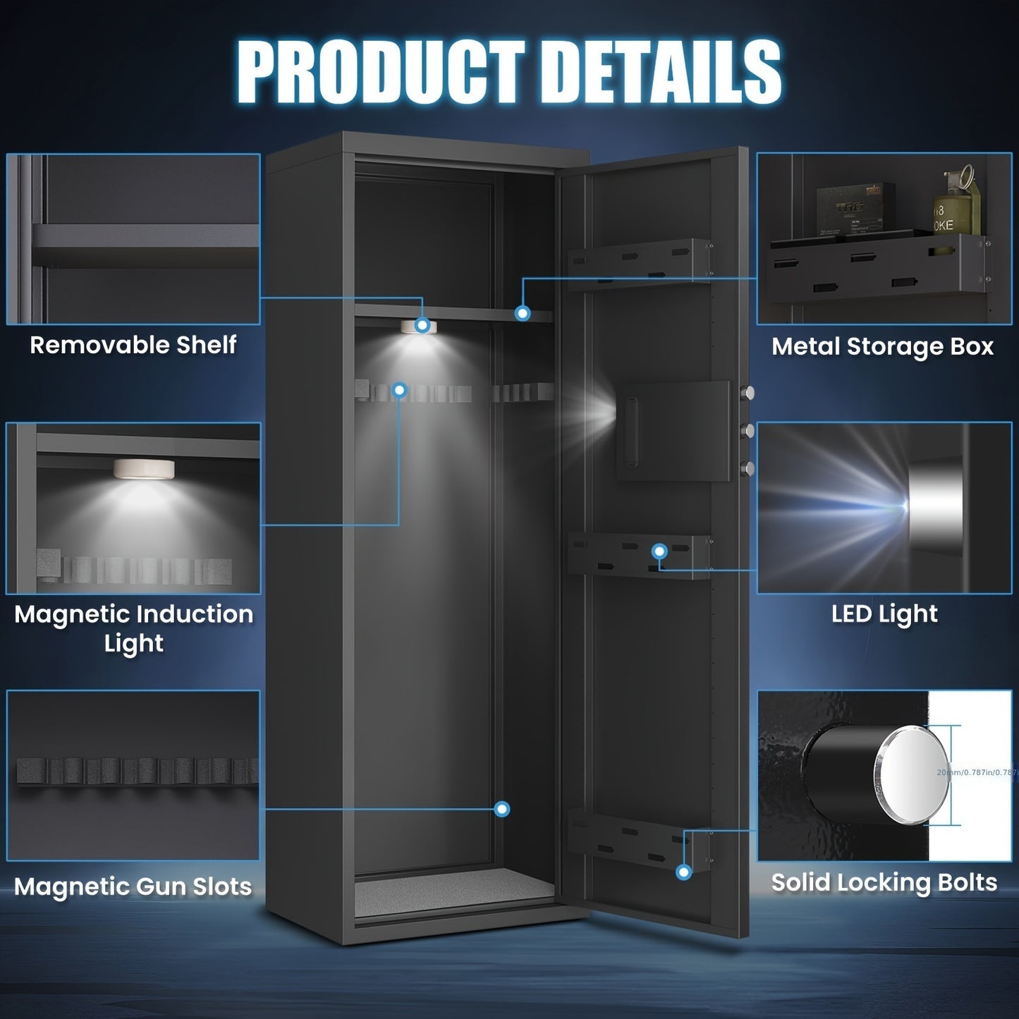 Biometric Safe with Fingerprint Access