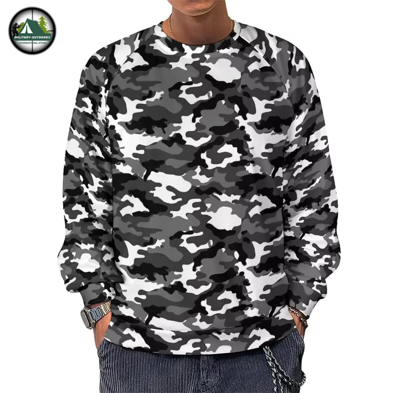 Military Camouflage Sweatshirts