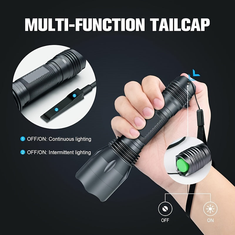 Green Light Tactical Flashlight