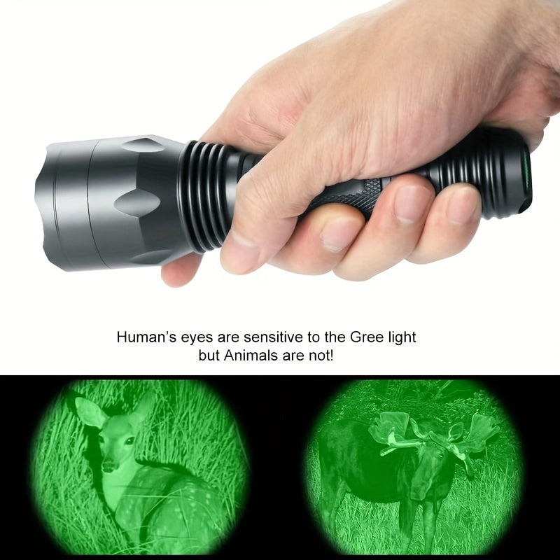 Green Light Tactical Flashlight