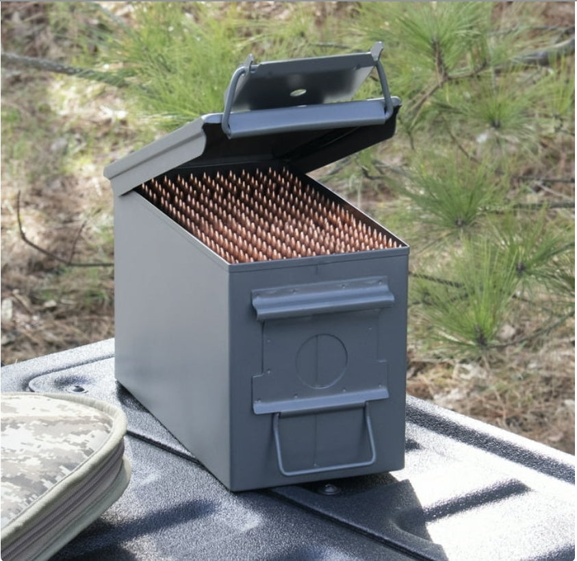 50 Caliber Metal Ammo Storage Box