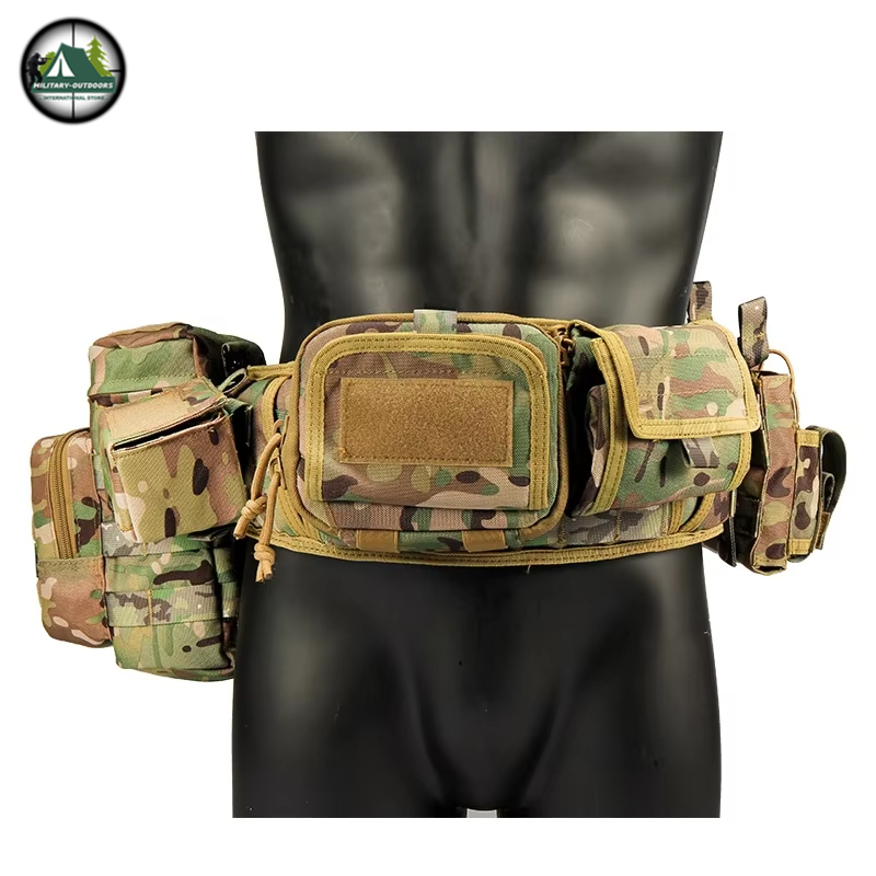 Camouflage Tactical Multi-Purpose Belt