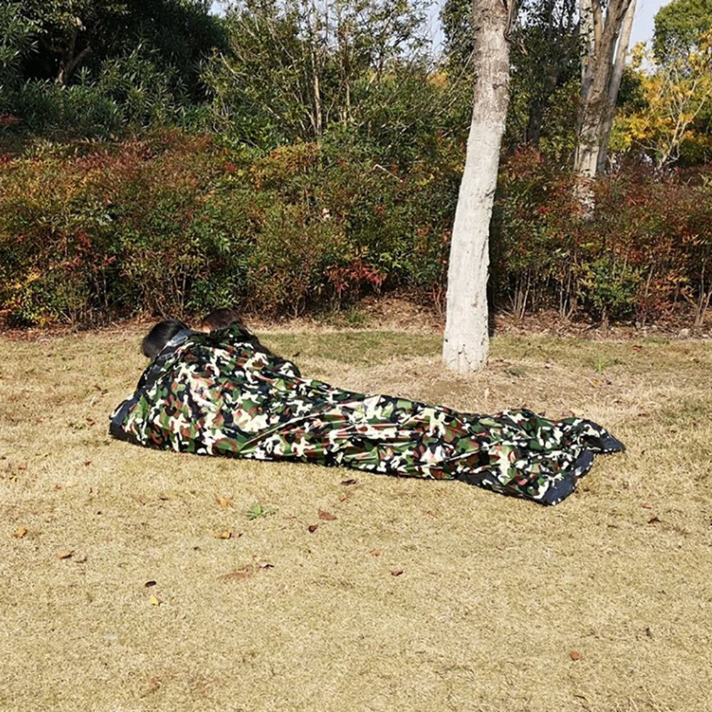 Aluminium Foil Emergency PET Thermal Sleeping Bag