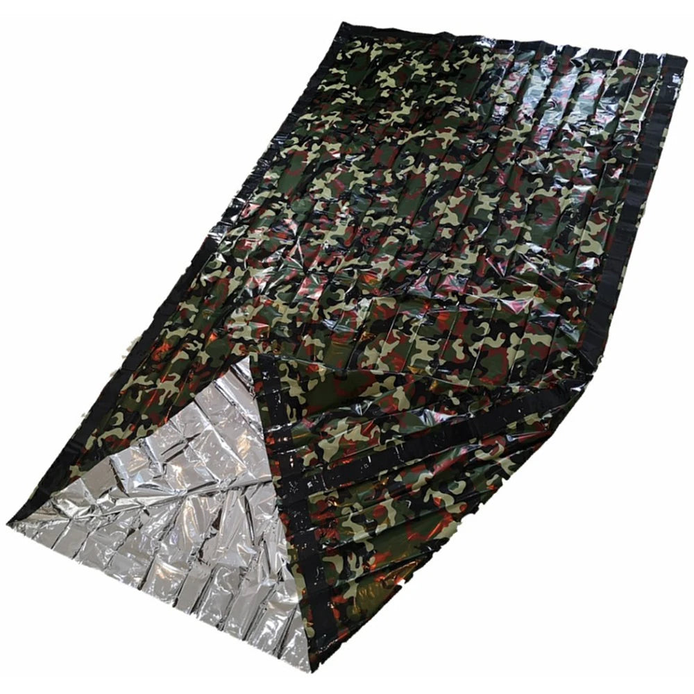 Aluminium Foil Emergency PET Thermal Sleeping Bag