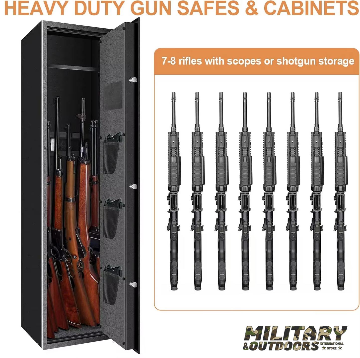 Anti-Theft Safe for Rifles and Shotguns