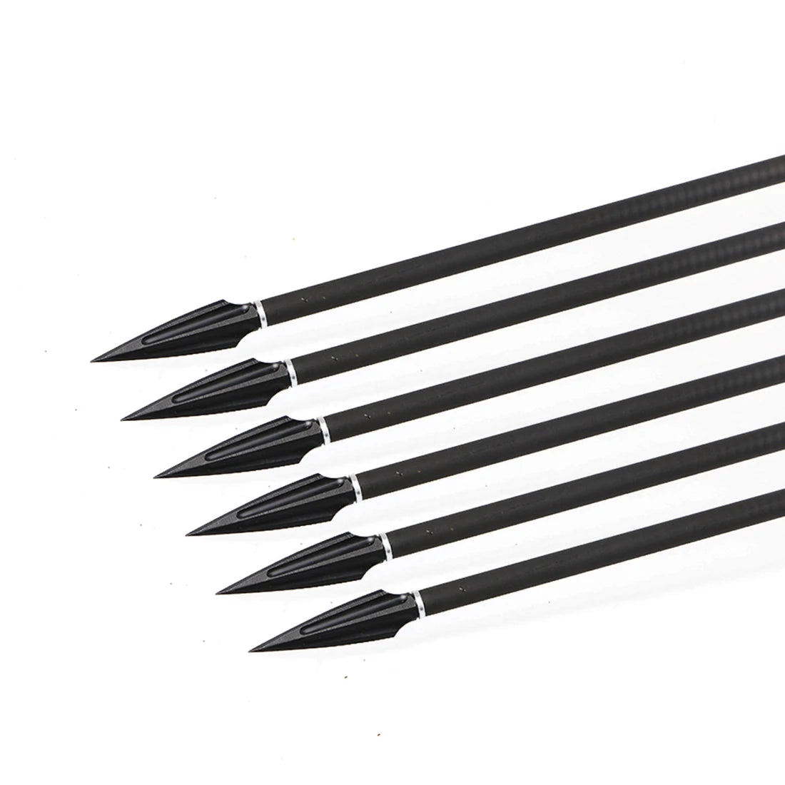 Archery 6Pcs 120 Grain Carbon Steel Arrow Points