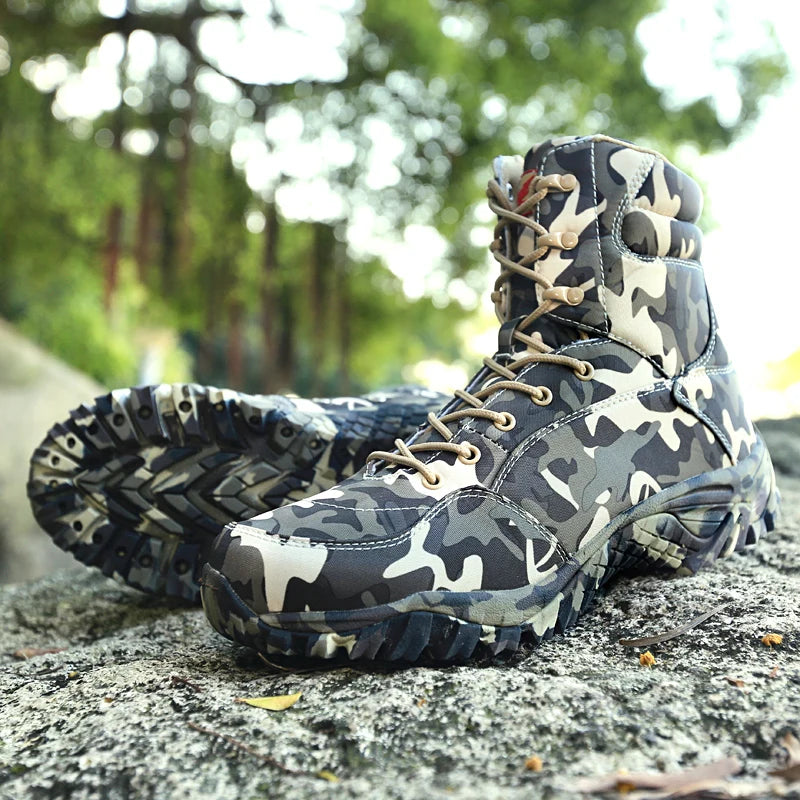 Army Camouflage Tactical Boots