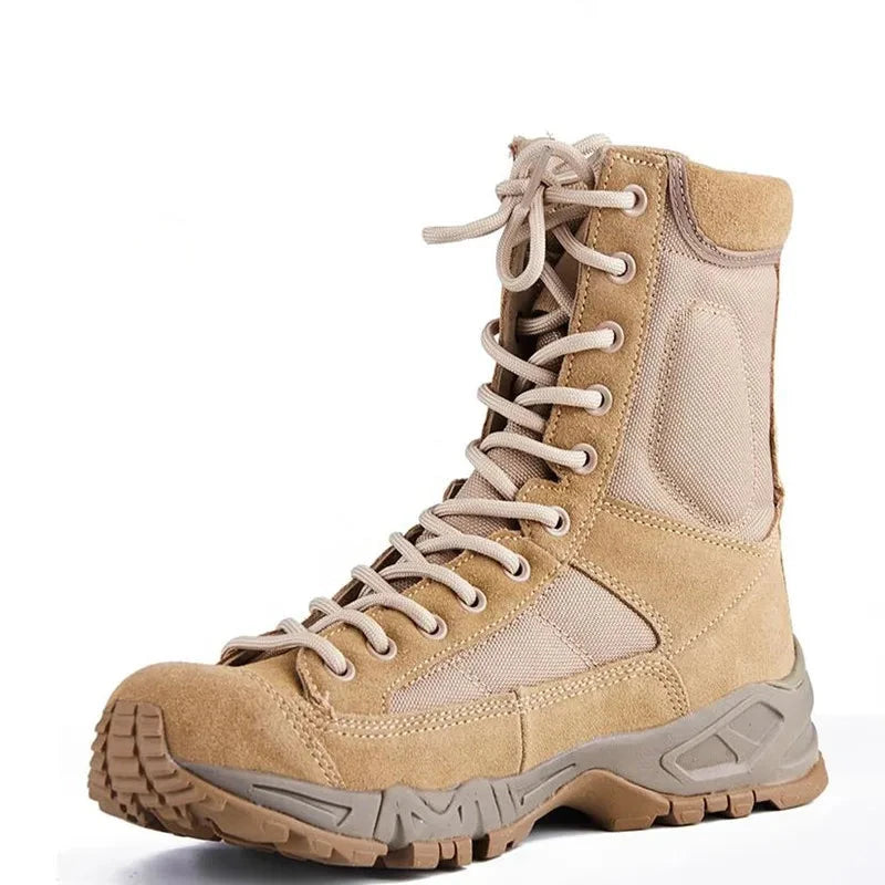 Army Combat Leather Boots