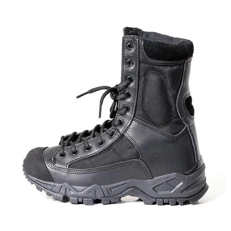 Army Combat Leather Boots