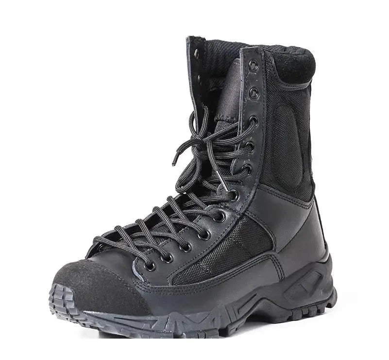 Army Combat Leather Boots