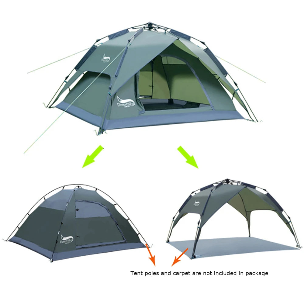 Automatic 3-4 Person Camping Tent