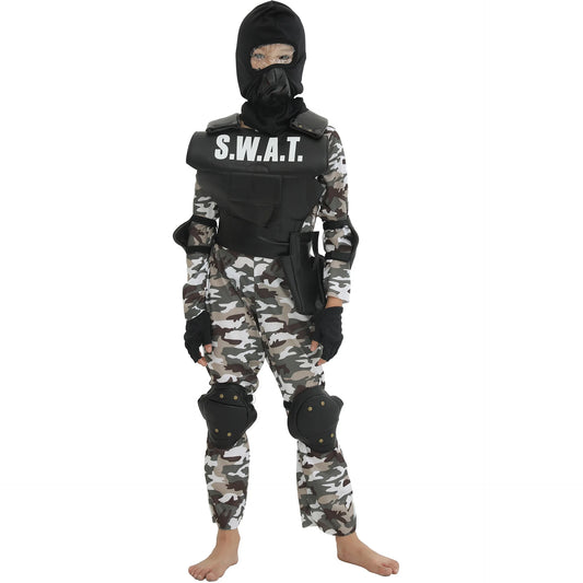 Boys Camouflage SWAT Uniform