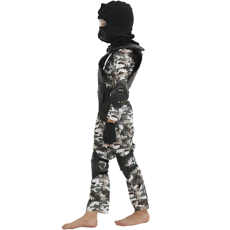 Boys Camouflage SWAT Uniform