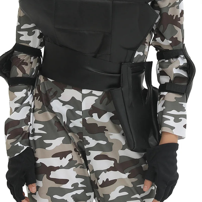 Boys Camouflage SWAT Uniform