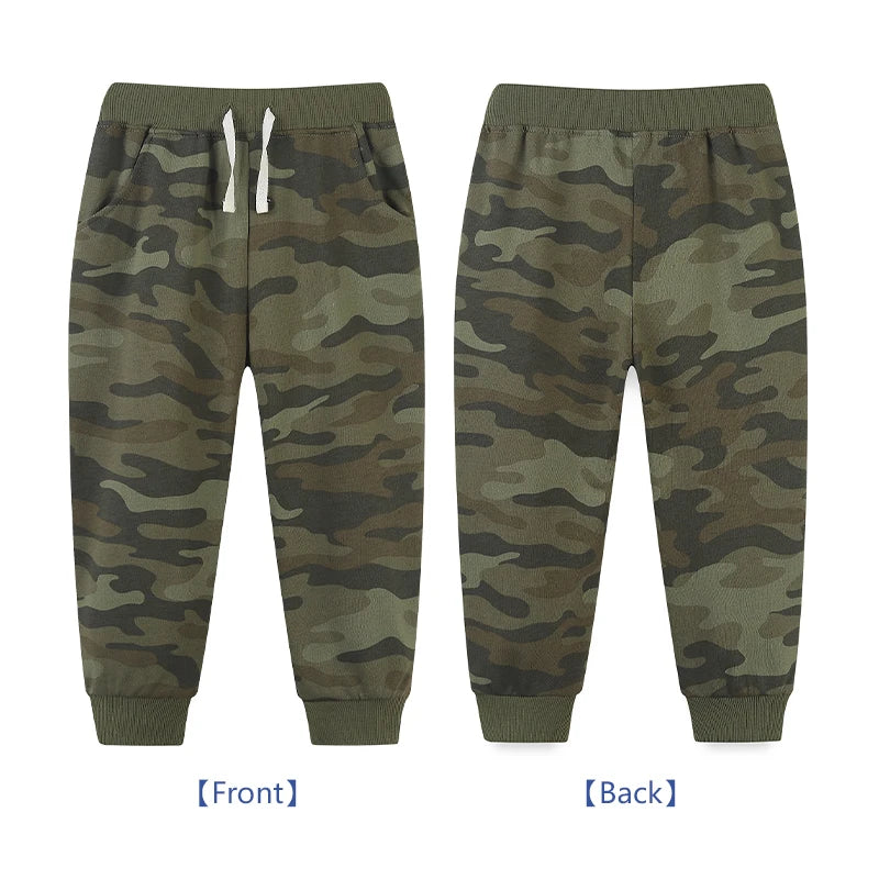 Boys Camouflage Sweatpants