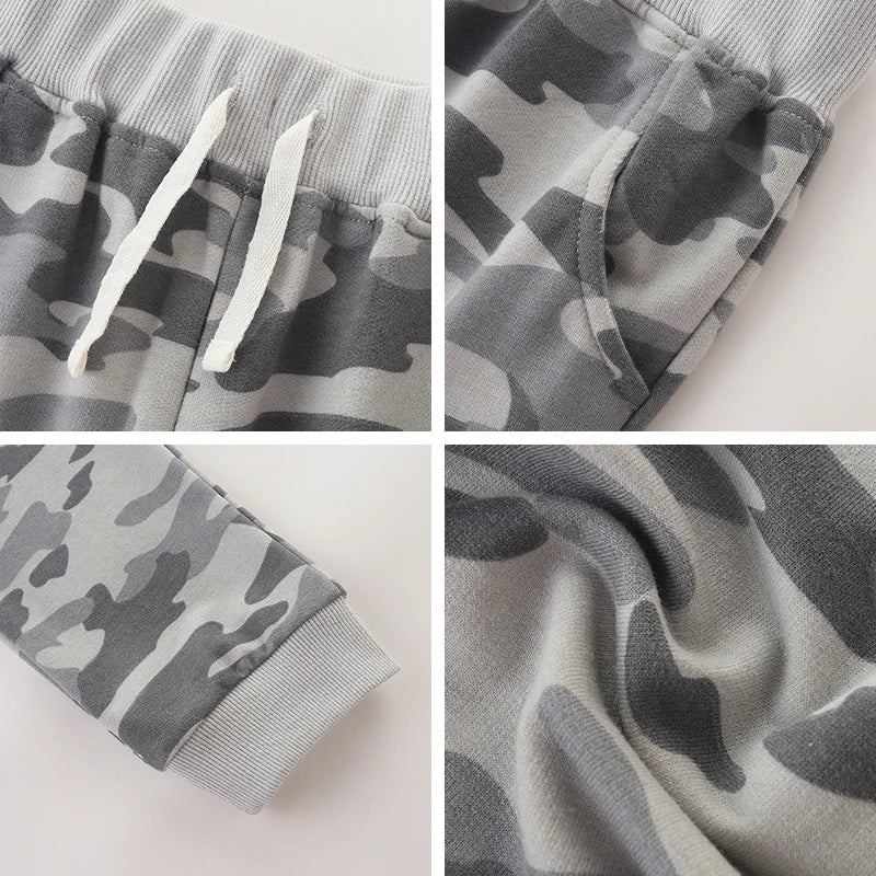 Boys Camouflage Sweatpants