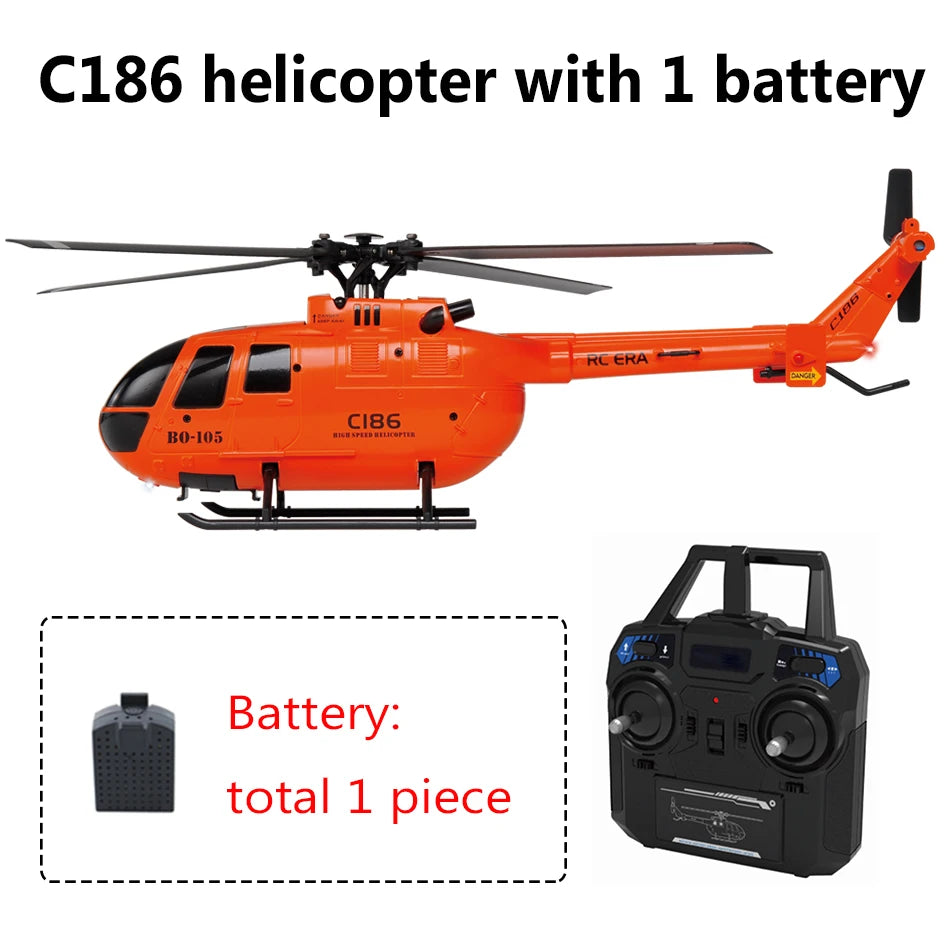 C186 Pro B105 2.4G RTF RC Helicopter