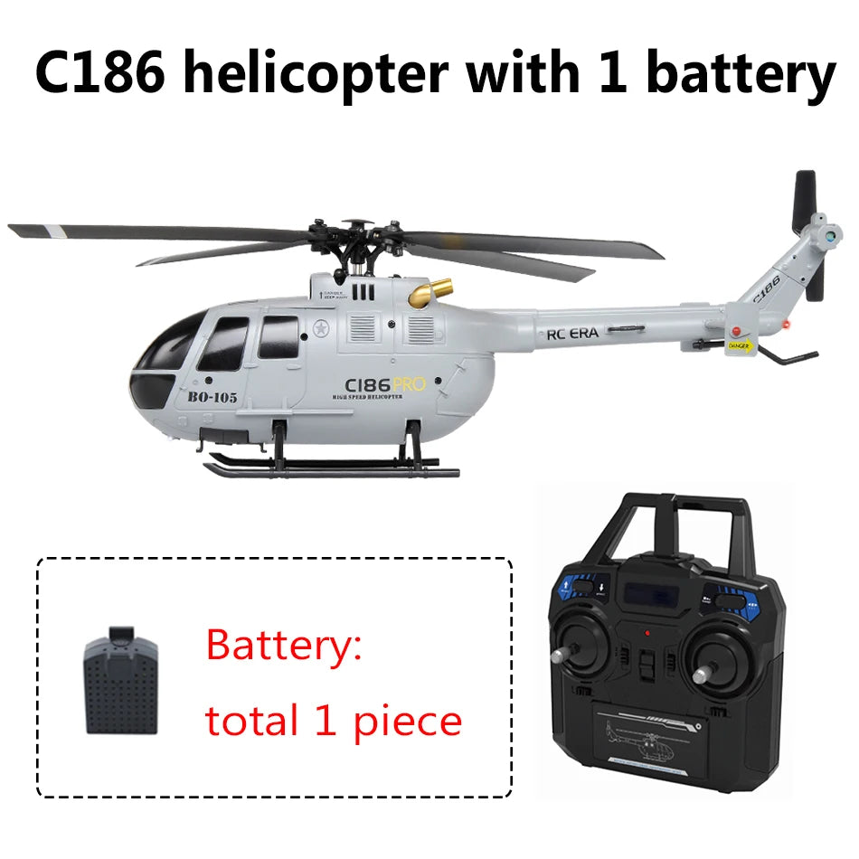 C186 Pro B105 2.4G RTF RC Helicopter