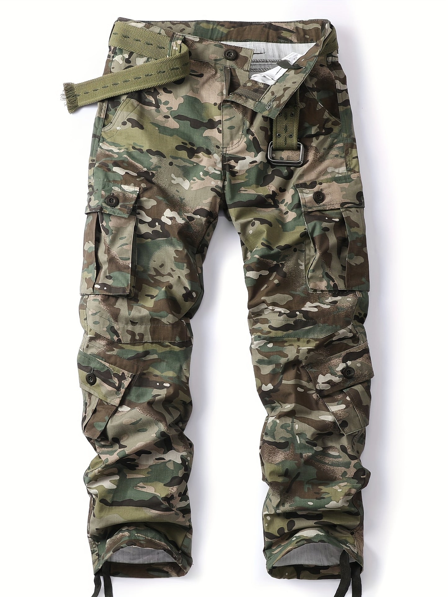 Camo Multi Flap Pockets Pants