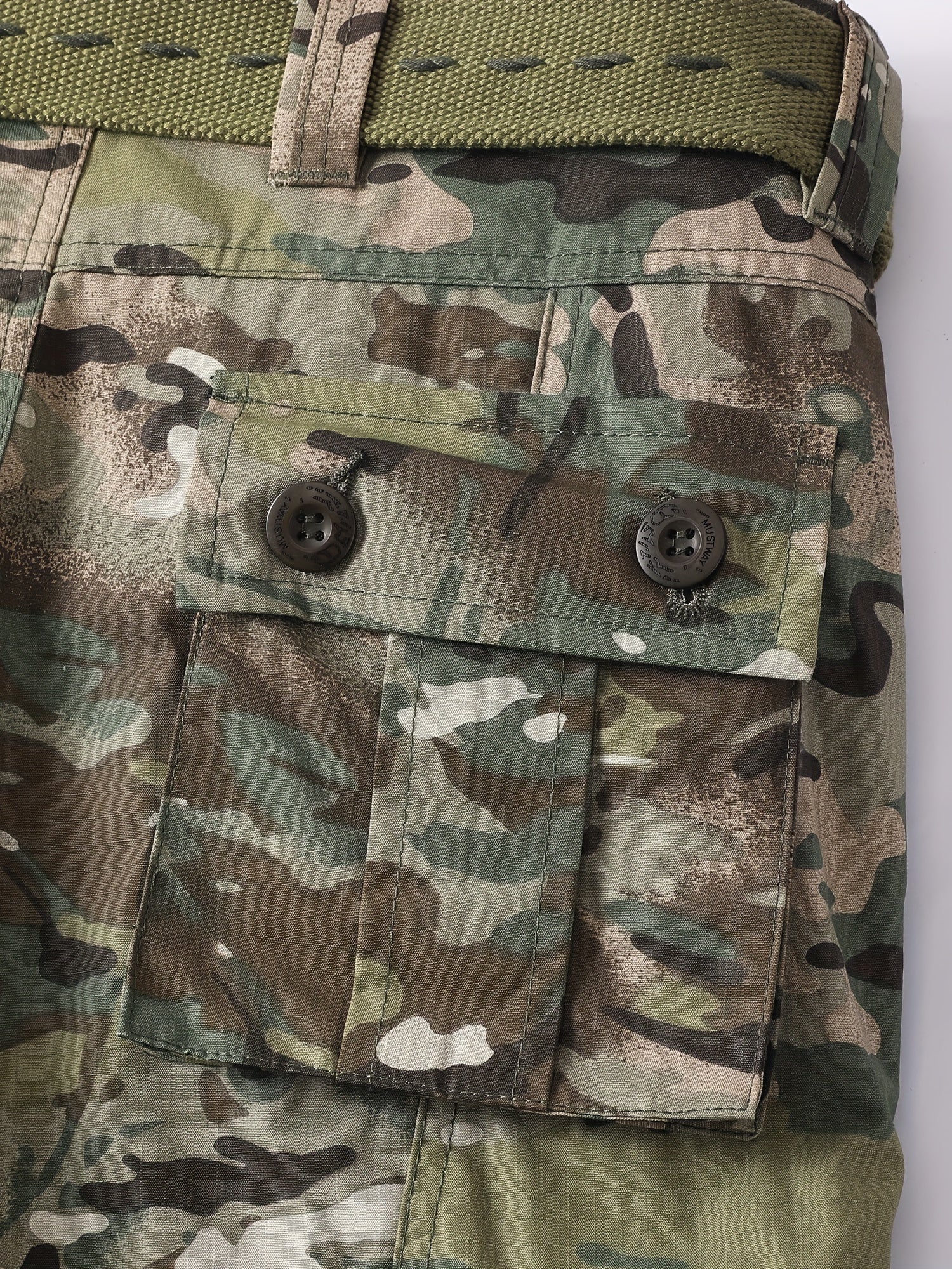 Camo Multi Flap Pockets Pants