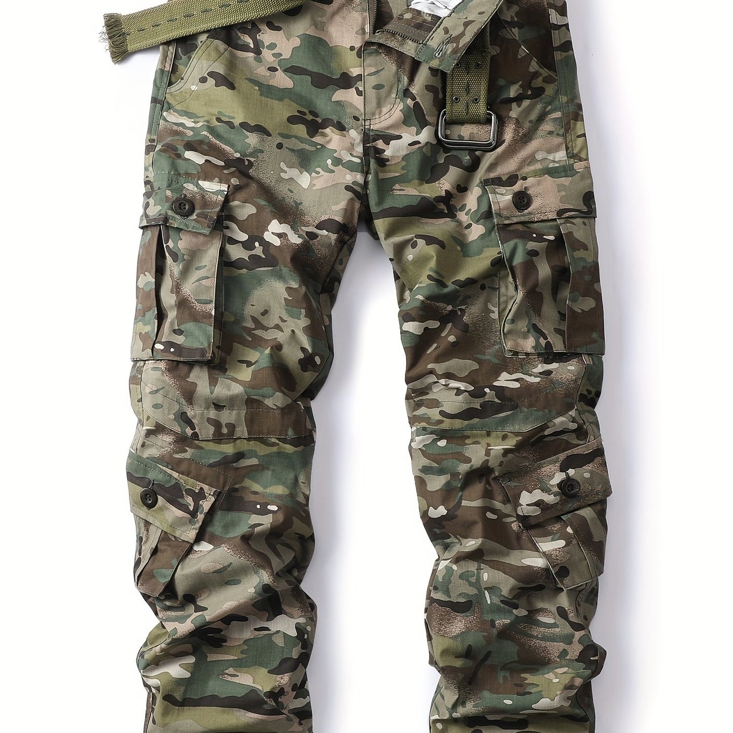 Camo Multi Flap Pockets Pants