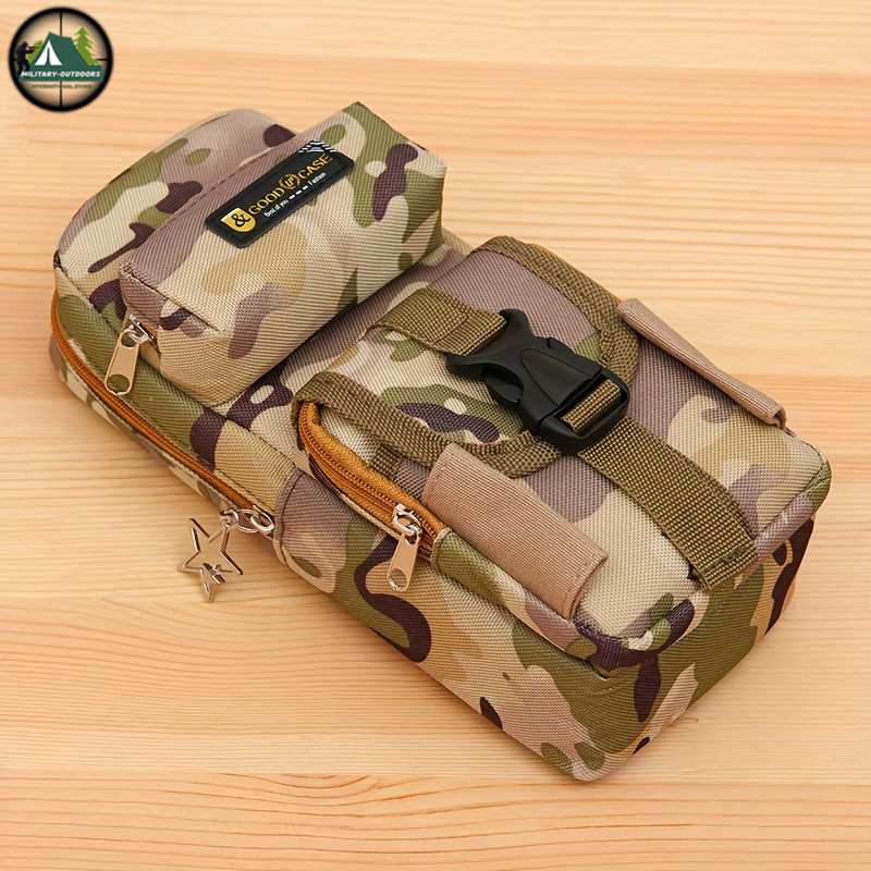 Camo Zippered Pencil Case