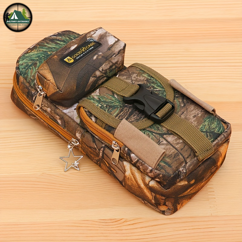 Camo Zippered Pencil Case