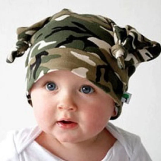 Camouflage Baby Cotton Cap