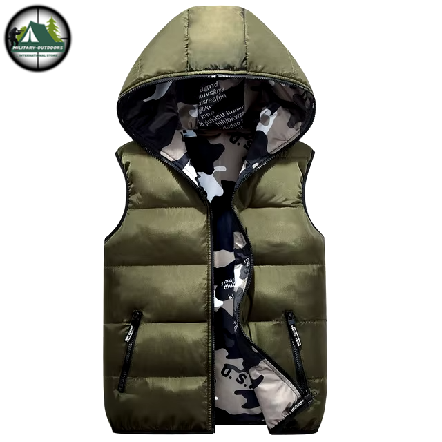 Camouflage Child Cotton Vest army green CHINA Kids boys