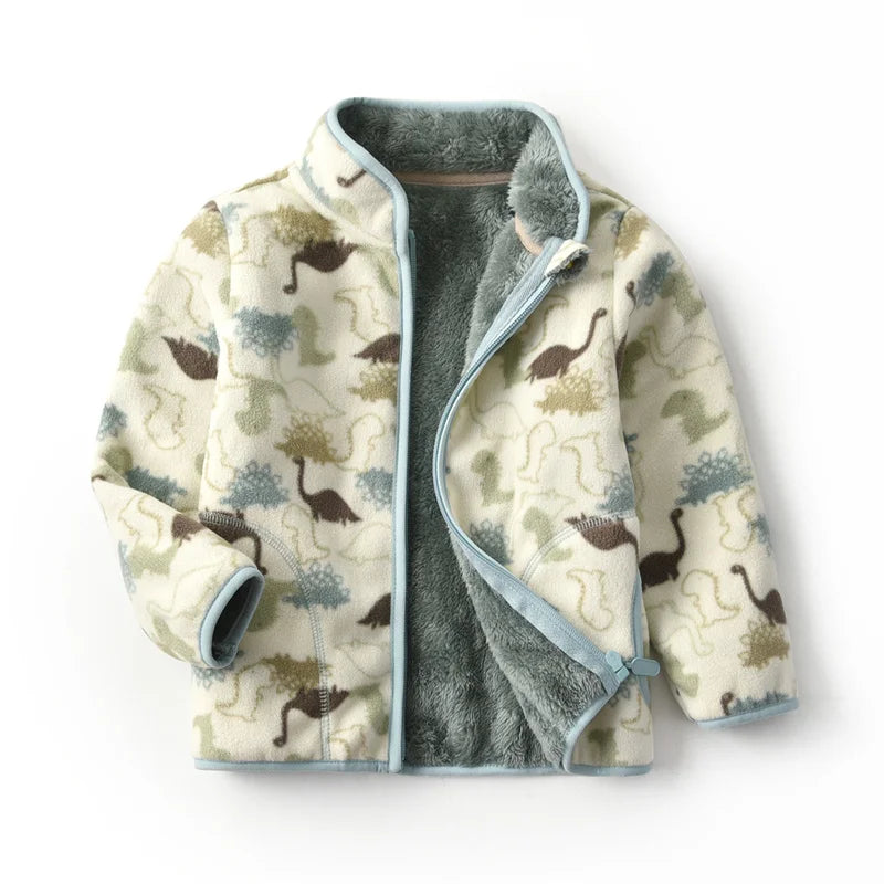 Camouflage Children Fleece Jackets