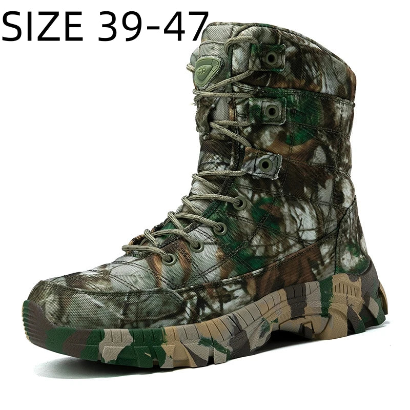 Camouflage Combat Boots Size 39-47