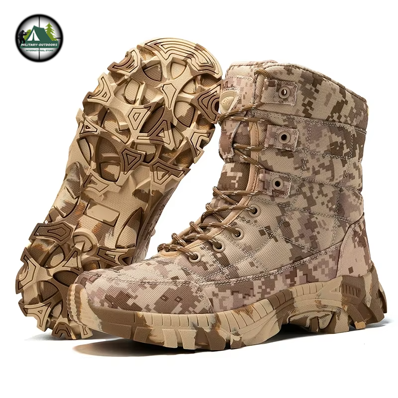 Camouflage Combat Boots Size 39-47